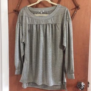 Gimmick Gold tone long sleeve shirt